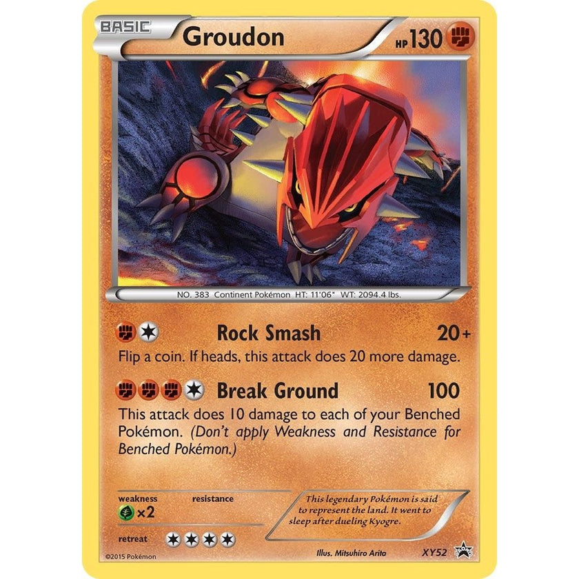 Groudon - XY52 (XY52) (PR)