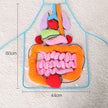 Kids Plush Anatomy Apron Toy | Learn Body Organs Canada USA