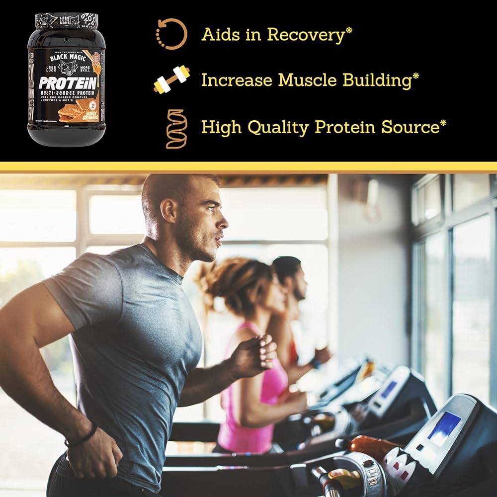 Black Magic Multi-Source Protein Powder - Honey Graham