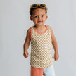 Kids' Bamboo Racerback Tank | Pineapple
