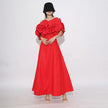 Fashion Heavy Industry Women's Three-dimensional Flower Design Dress