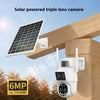 Solar Wireless Camera – 6MP Full Color Night Vision Outdoor Security Camera with 10x Zoom