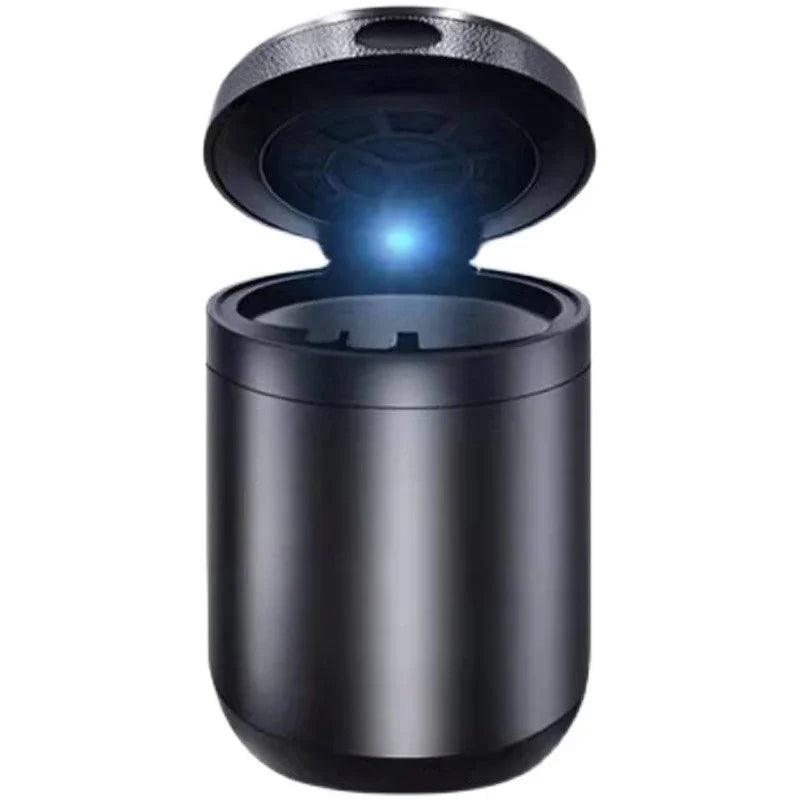 Smokeless Ashtray Air Purifier – Aluminum Alloy Rechargeable Design for Car, Home & Office