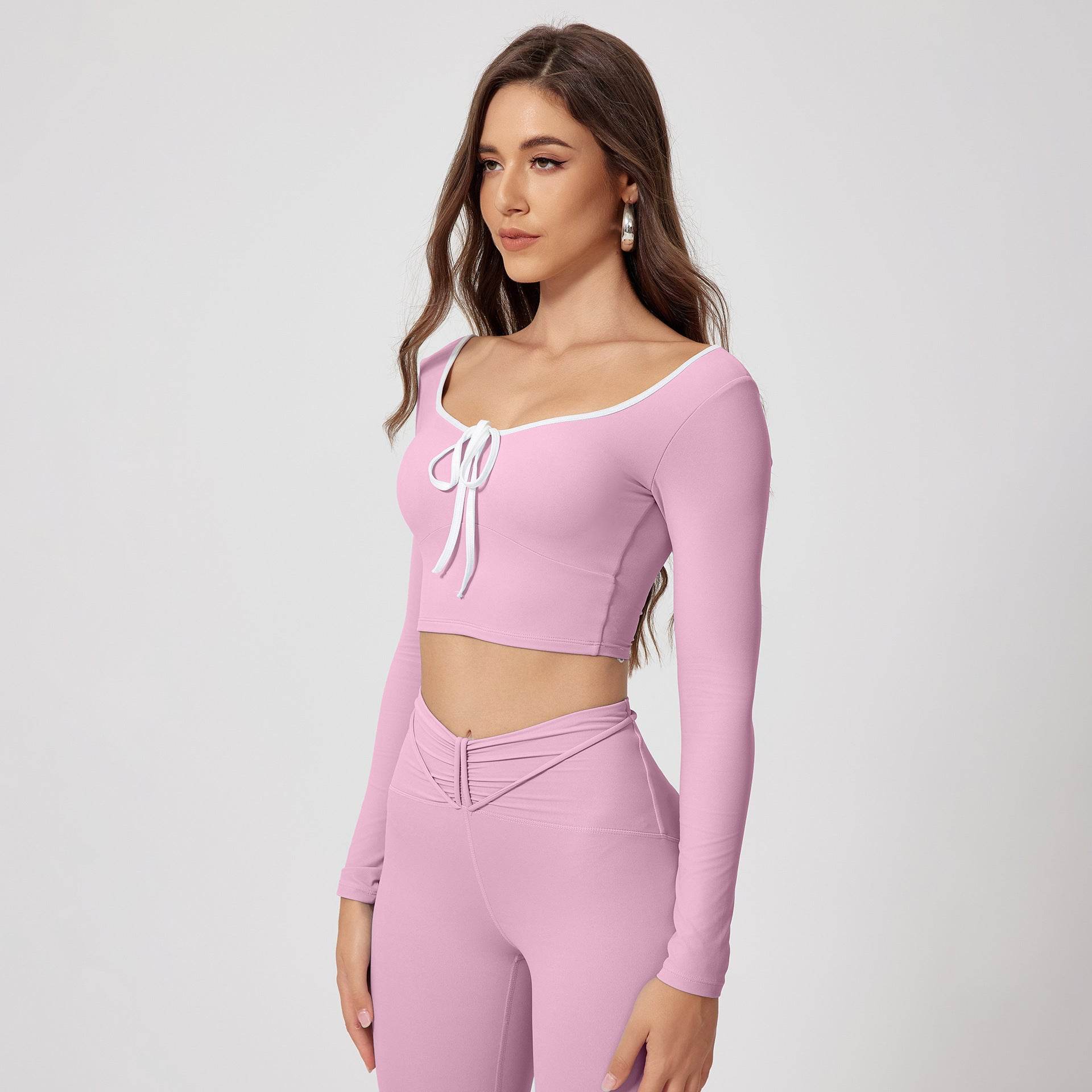 Quick-dry Training Running Sports Fitness Gym Crop Workout top for women