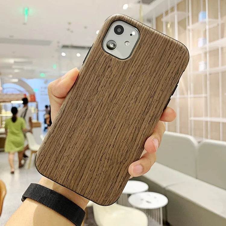 Simple Bamboo Wooden iphone  Protective case Unisex