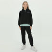 Zip-Up Hoodie Girls Jogger Set