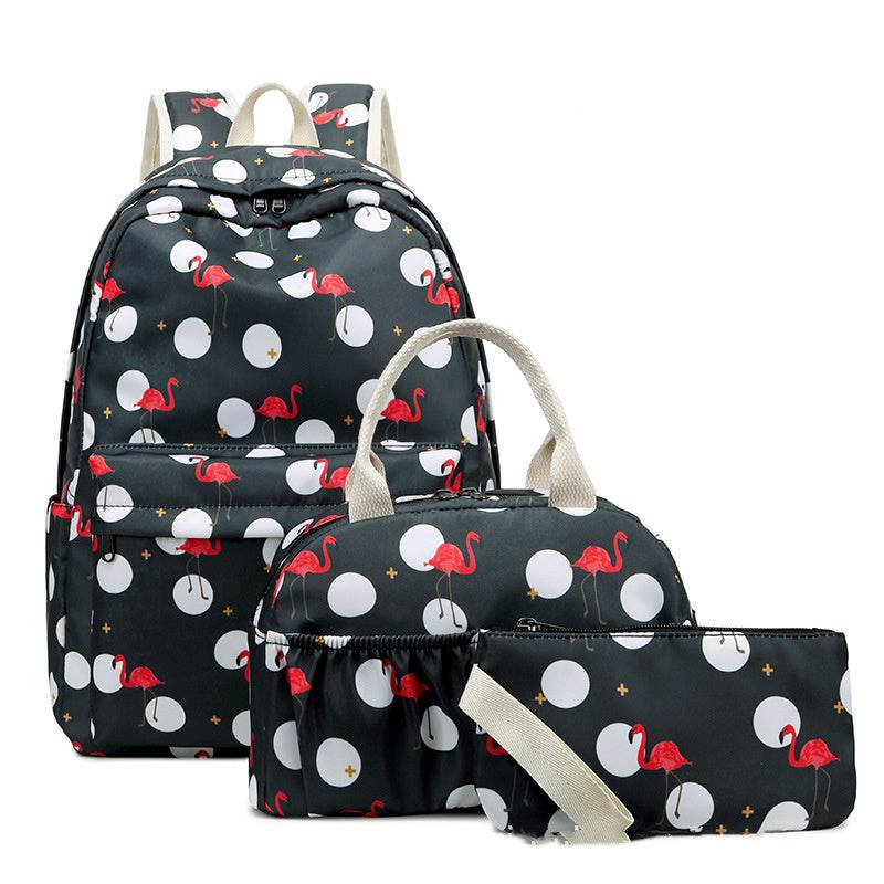 3 piece insulated Backpack lunch bag Pencil Pouch