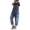 Y2K Women's Loose Denim Overalls  Romper Suit