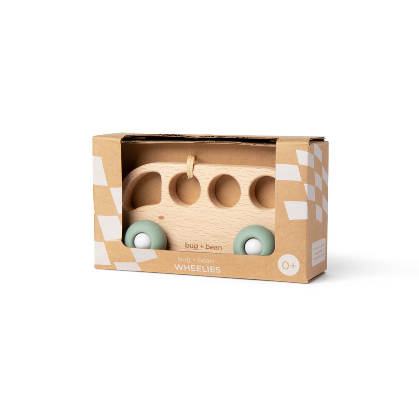 bug + bean kids - Wooden Toy Tractor