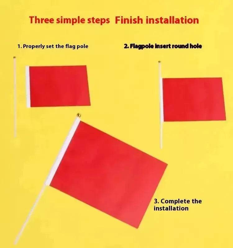 Customized Size Hand Waving Flag