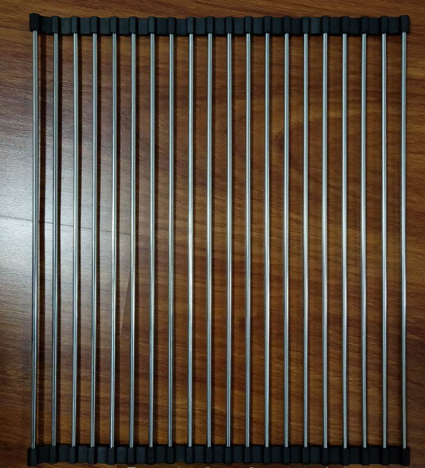 Folding Kitchen Drain Sink Rack Stainless Steel sink caddies