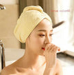 Women's Microfiber Hair Dryer Cap Absorbent Hair Towel.