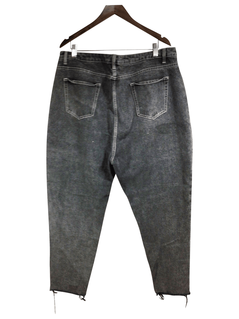 MISSGUIDED Women Straight-Legged Jeans Regular fit in Black - 18