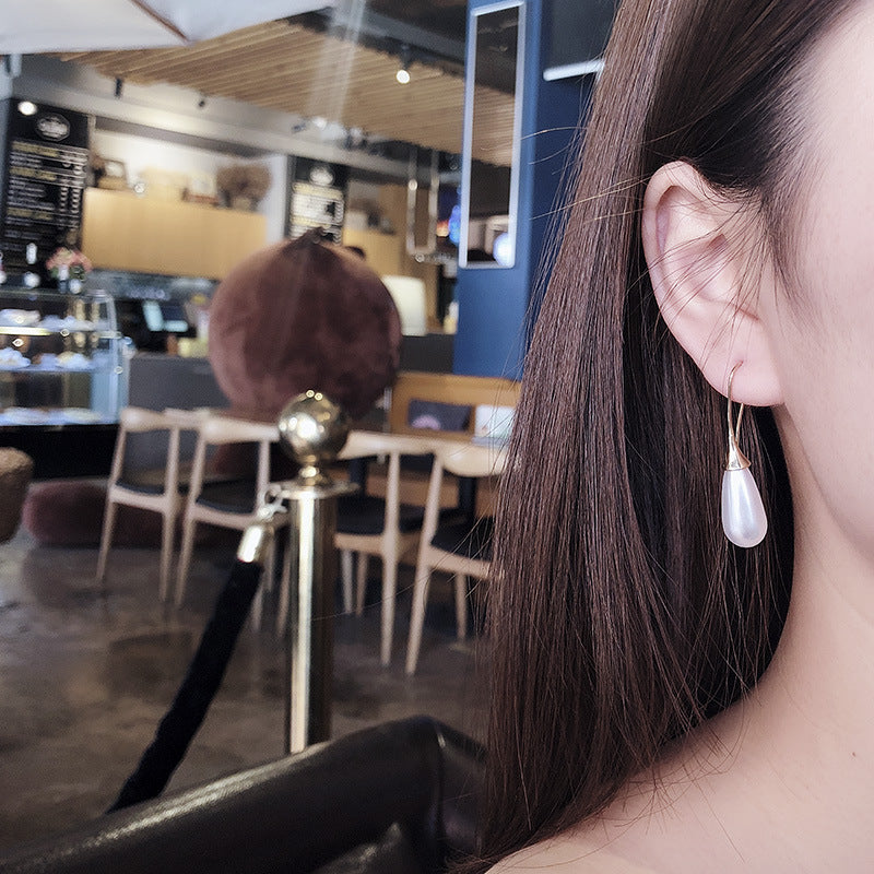 Waterdrop Pearl Drop Earrings – Long & Short Pearl Styles