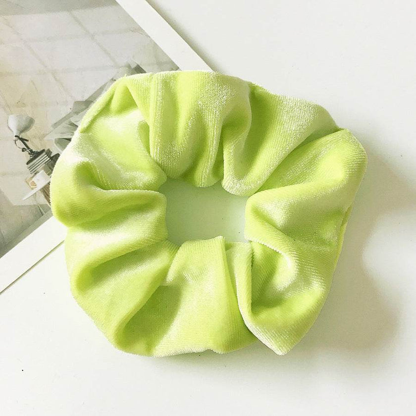 Fashion Velvet Scrunchies for Hair Ponytail Holder