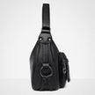 Women's Multi-Pocket PU Leather Shoulder Bag – Large Capacity Crossbody Hobo