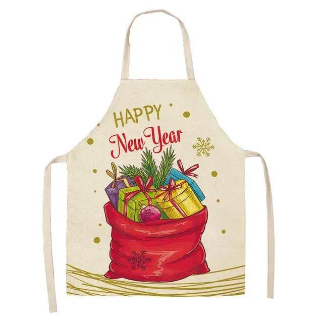 Personalized Christmas Aprons gifts idea for chefs bakers