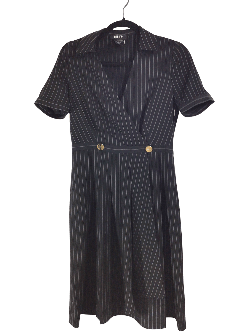 DKNY Women Midi Dresses Regular fit in Black - 4