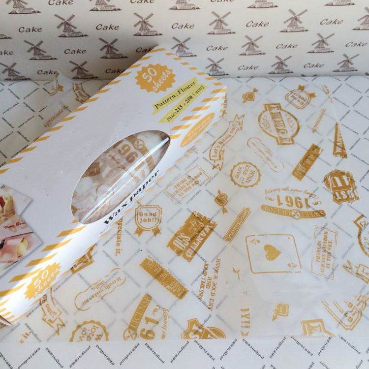 Oilproof Food Packaging Bee  Wax Paper food wrap