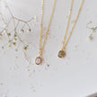 Faceted Gemstone Necklace