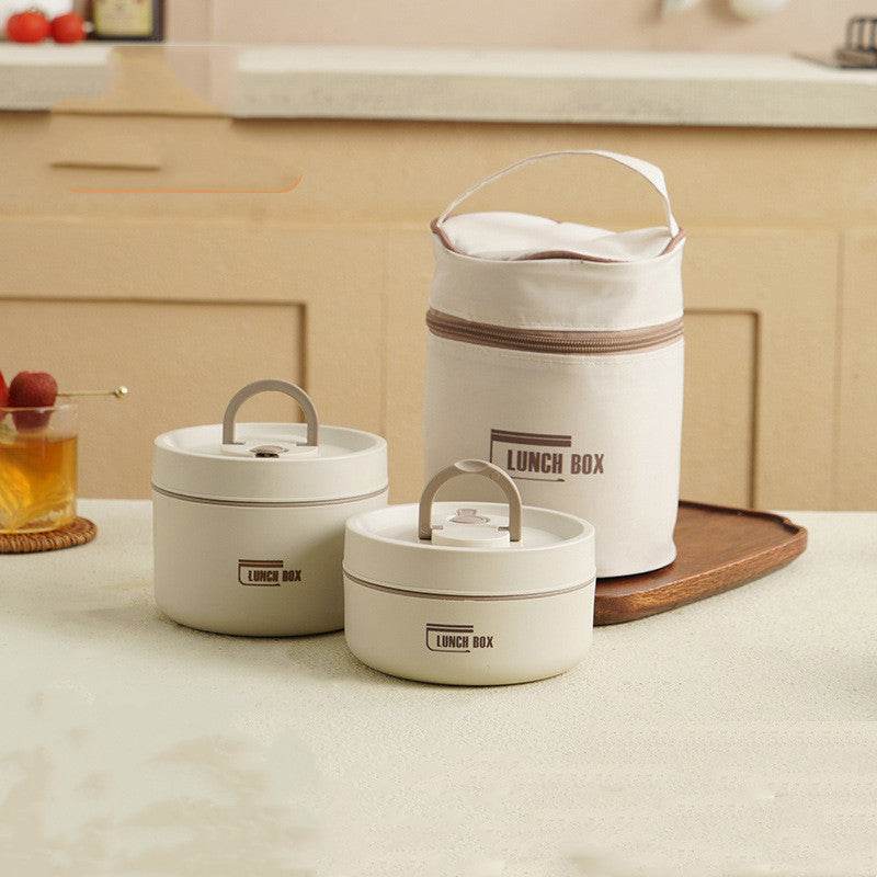 Portable Insulated Work Lunch Box and Canvas Lunch Bag