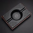 Luxury Cigar Ashtray, Wooden Metal Alloy 4-Slot and 2-Slot Cigar Rest