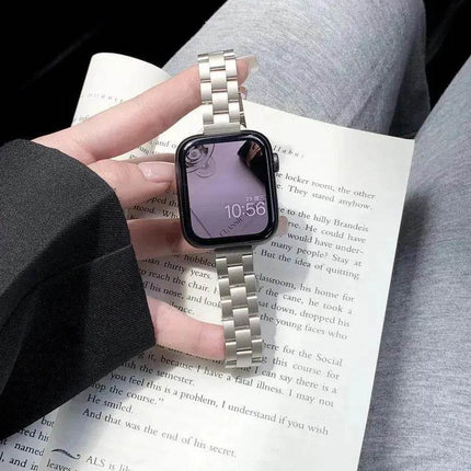 Women Replaceable Stainless Steel Chain Watch Band for iwatch