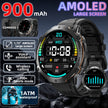 X3 Pro AMOLED Men's Smartwatch – Bluetooth Calling, 100+ Sports Modes, 900mAh Battery, Compass & Barometer