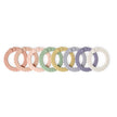 Itzy Ritzy Canada - Bitzy Bespoke Itzy Rings™ Linking Ring Set: Rainbow
