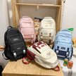 Large Capacity Nylon Backpack – Cartoon Cute Style | 10 Colours