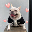 Coco Chewnel Pearl Cardigan Dog Sweater | Button Up Dog Sweater