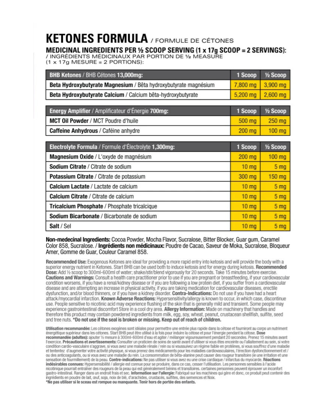 Athletic Alliance Ketosis Energy Supplements - Strawberry Lemonade