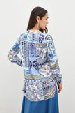 Classic Patterned Shirt - Blue