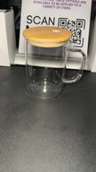 Blank Jelly Libby Glass Mug 10oz - Customizable with Vinyl & UV DTF