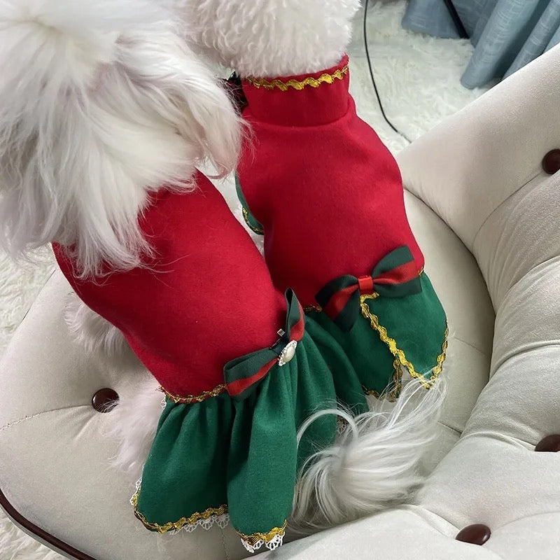 Noel Noel Christmas Dog Outfit | Holiday Shirt or Dress