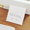 Naya Tiny Crystal Triangle Stud Earrings