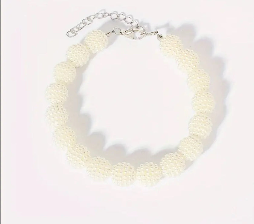 Gail Dog Collar | Beaded Dog Collar