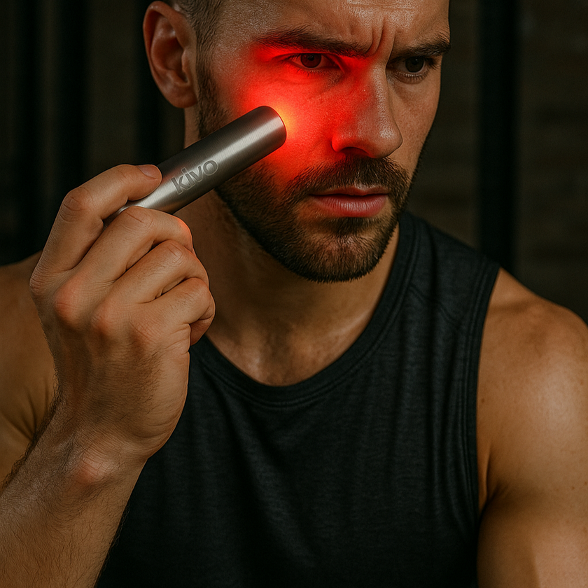 Kivo Pro Red & Blue Light Therapy Flashlight