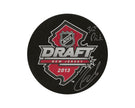 Zach Fucale Autographed 2013 NHL Draft Puck Inscribed 