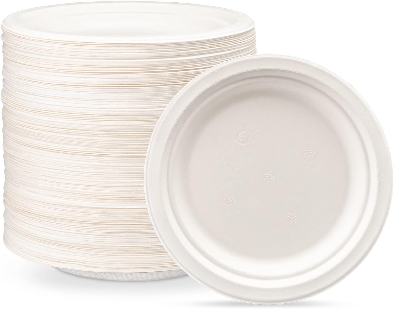 Assiette simple 9'' - Bagasse