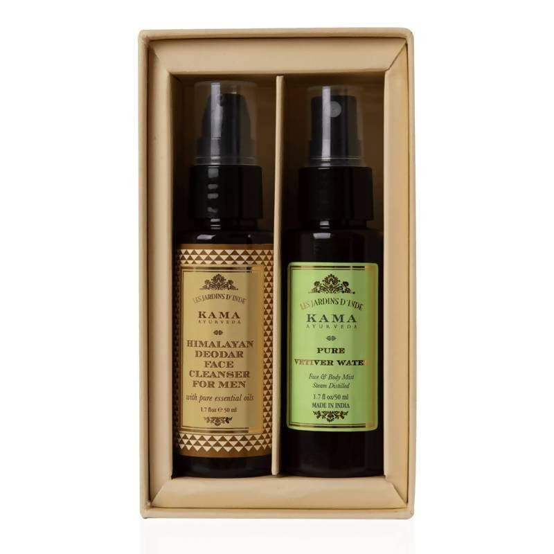 Coffret cadeau Kama Ayurveda pour soins du visage homme