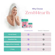 Zen & Hearth Cycle Comfort Shower Steamers – Aromatherapy Self-Care with Clary Sage, Lavender & Geranium for Calming Cycle Day Rituals – Made in Canada