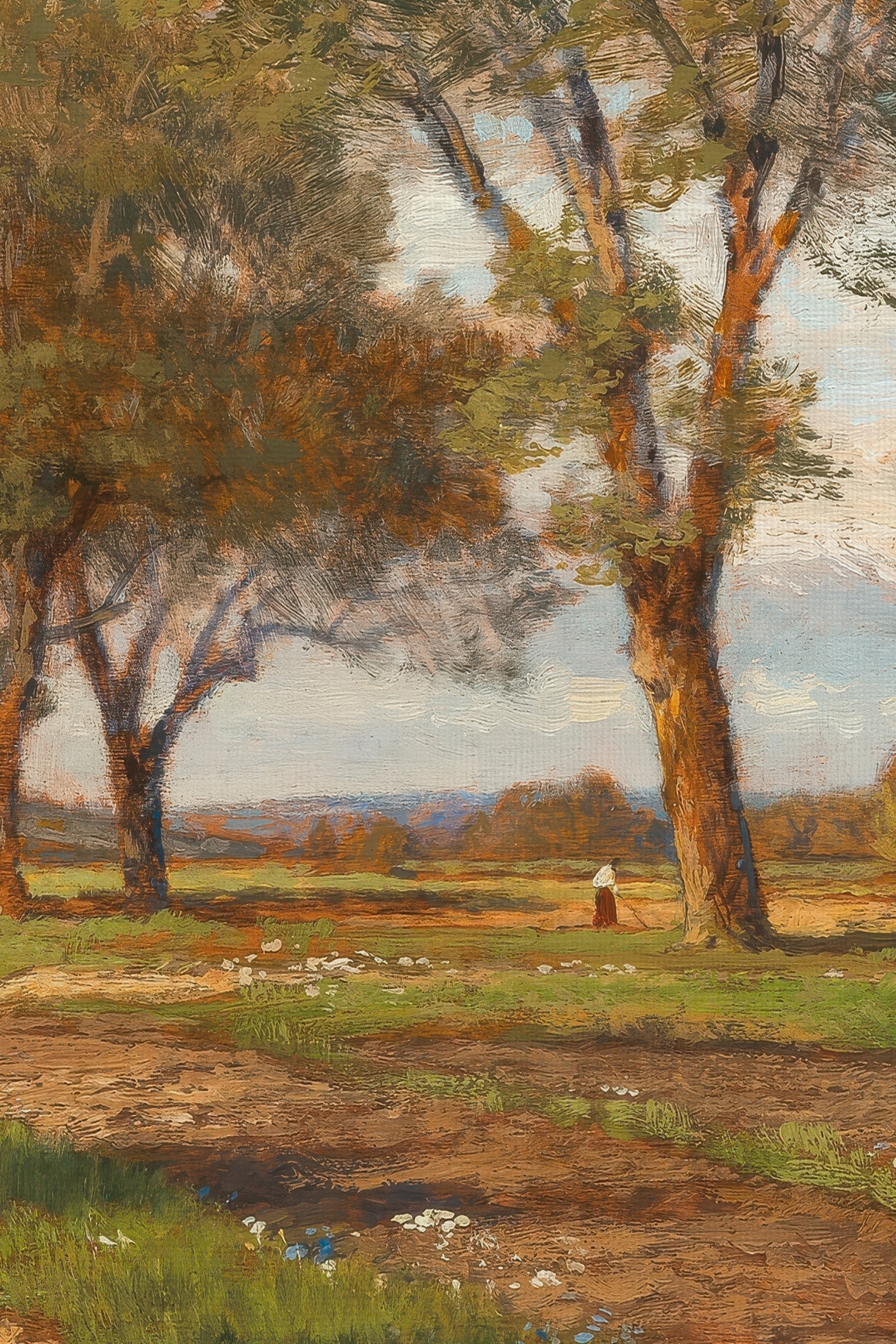 CHANTS DE LA TERRE, CADRE VINTAGE OR