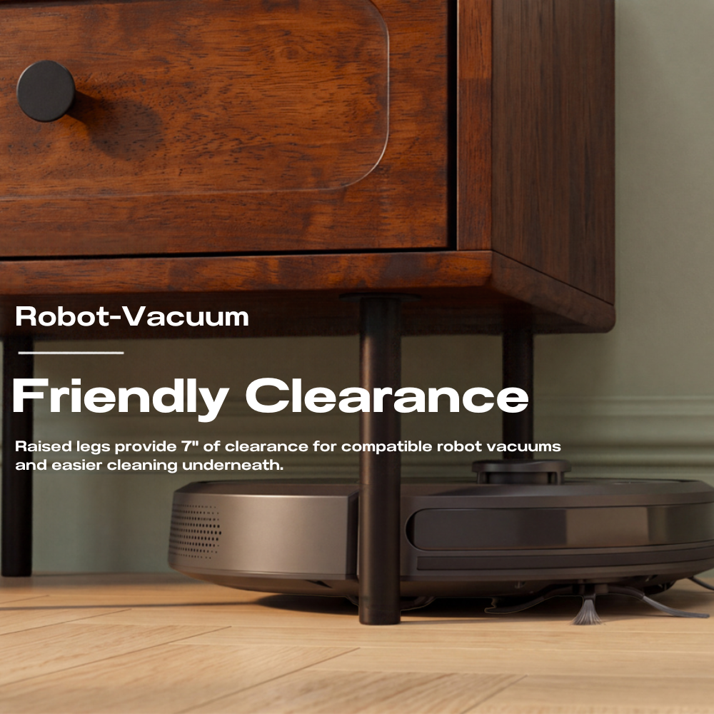Savana Single Drawer Solid Wood Nightstand