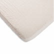 Organic Cotton Muslin Crib Fitted Sheets - Ivory