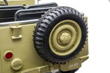 24V Army Jeep 3 Seater DELUXE Kids Ride On Car with Remote Control