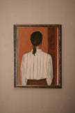 ÉCHO DU SILENCE, CADRE VINTAGE BRONZE