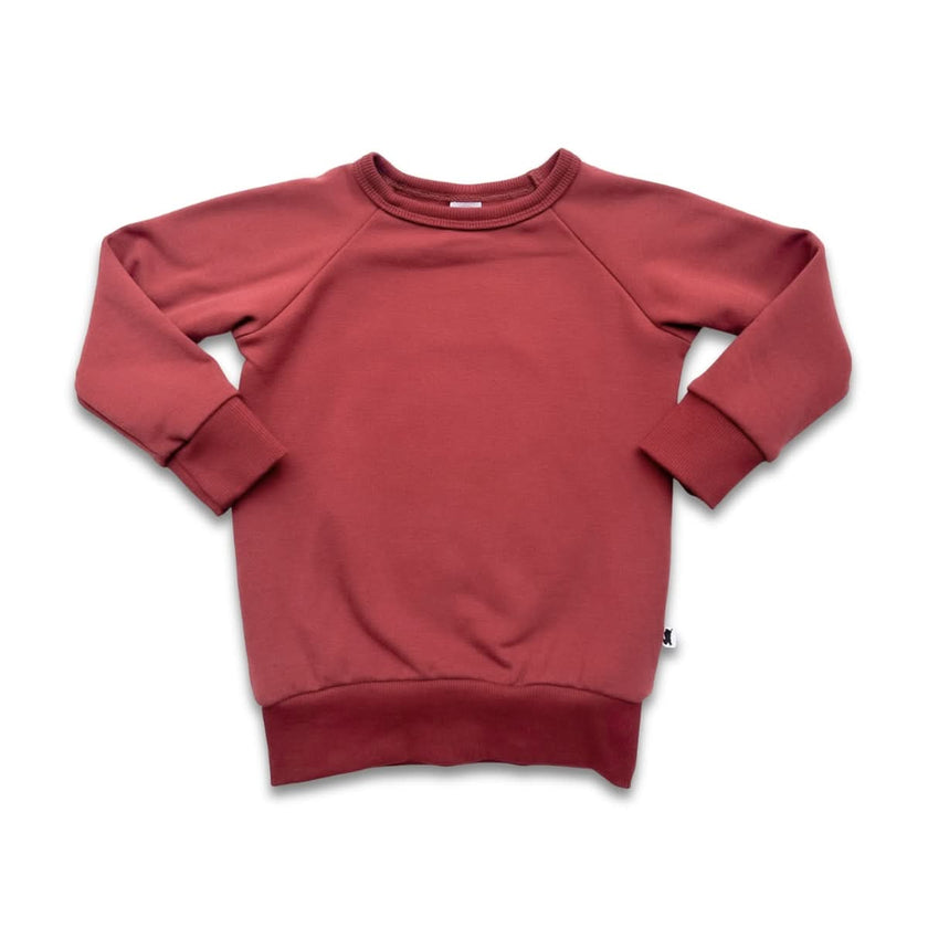 Baby/Kids' Bamboo Fleece Raglan Pullover | Black