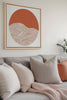 EARTH WAVES, Oeuvre sur toile étirée
