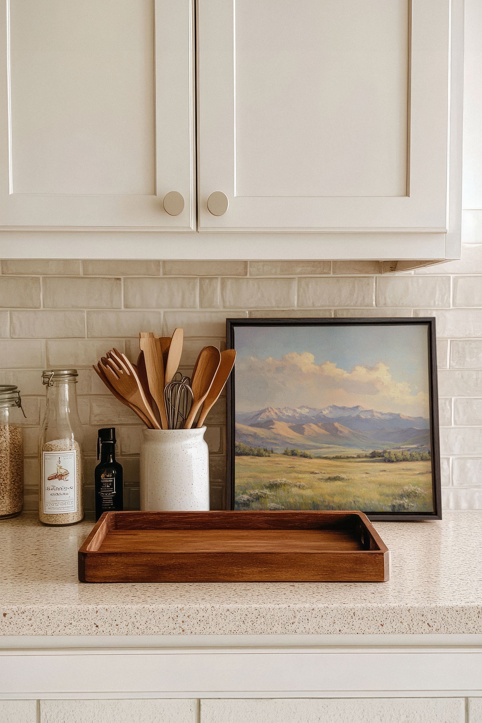VALLEY OF LIGHT, Oeuvre sur toile étirée
